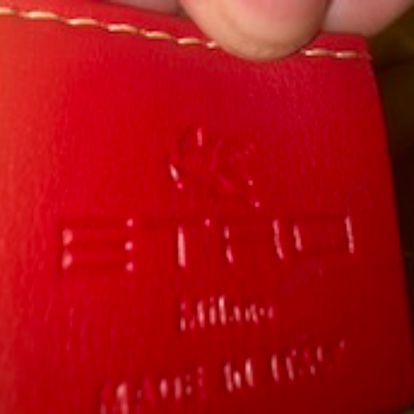 ETRO CROSSBODY BAG BRAND NEW NEVER USED PAISLEY LIME COLOR - Picture 6 of 16